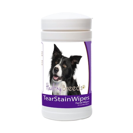Healthy Breeds Border Collie Tear Stain Wipes 840235152903